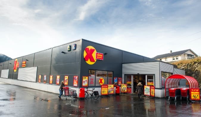 Coop Extra Kverneland — transkritisk CO₂ kjøleanlegg installert av RK Tekniske